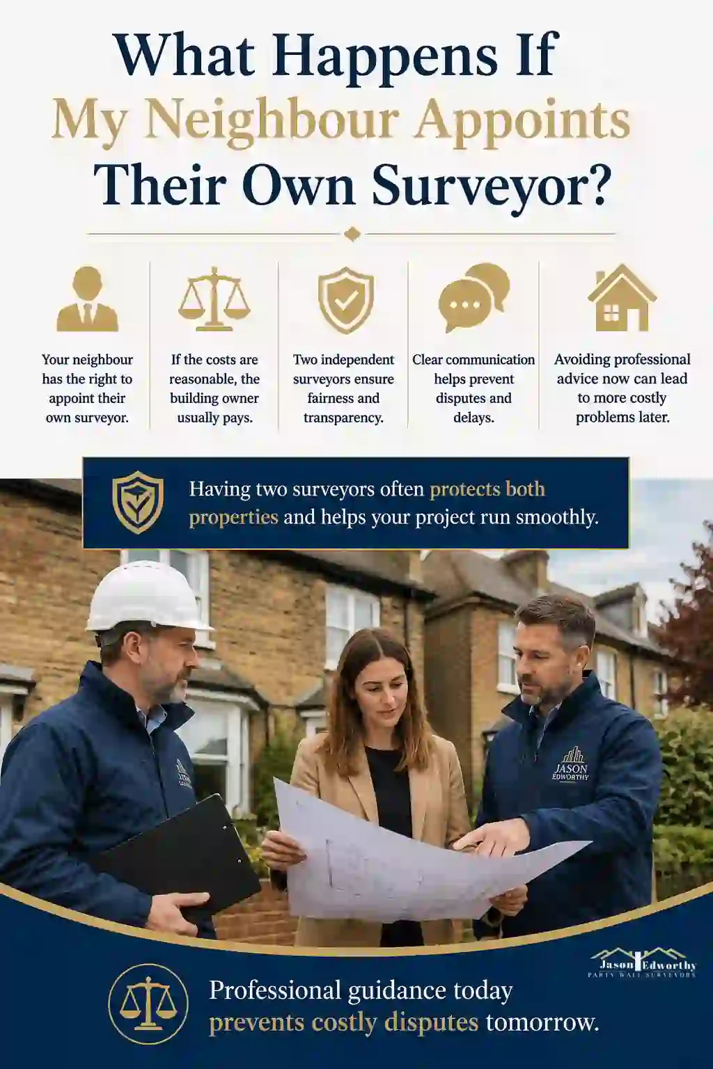 What Happens If My Neighbour Appoints Their Own Surveyor Heanor?